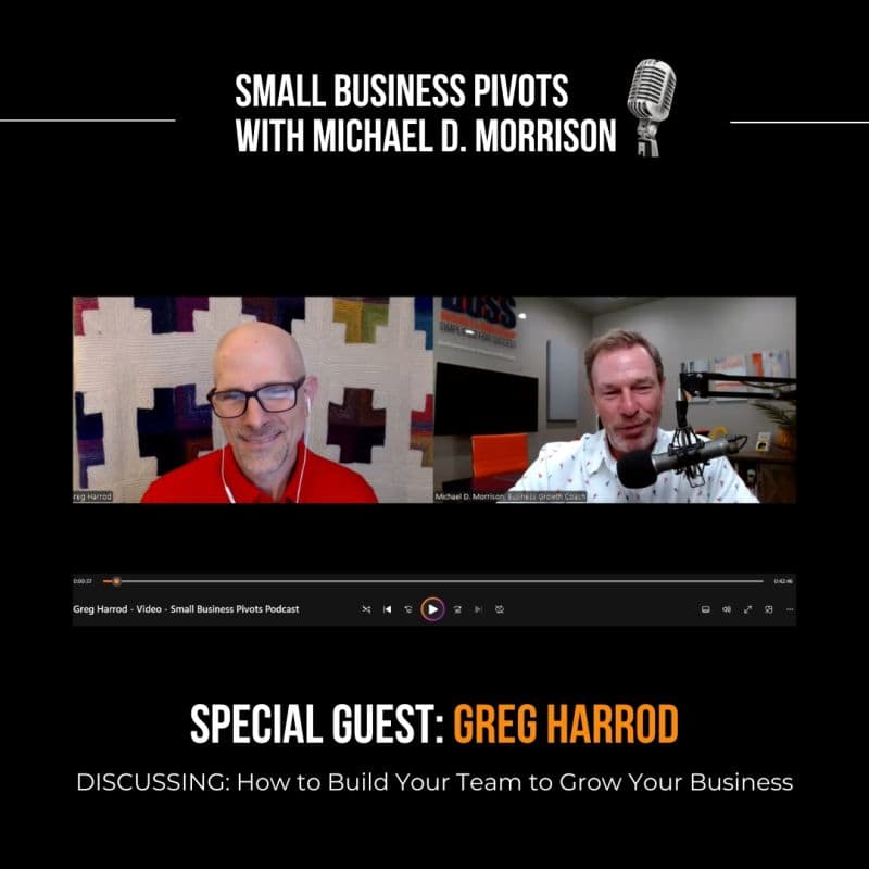 Small Business Pivots with Michael D. Morrison 29Jul2026